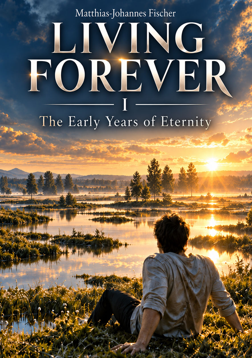 Buchcover: Living Forever – The Early Years of Eternity, Roman von Matthias-Johannes Fischer